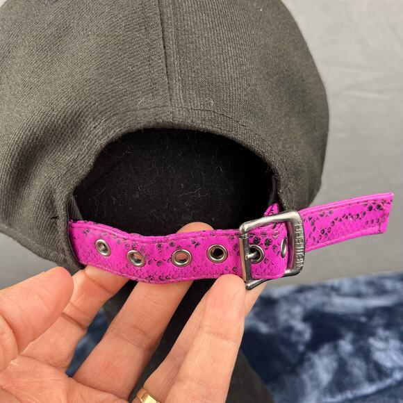 Chicago Bulls Hat Snakeskin Style New Era 9Fifty Strapback Hardwood Classics NBA - Picture 11 of 14